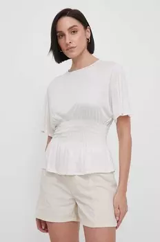 Футболка United Colors of Benetton, бежевый