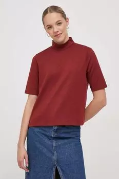 Футболка United Colors of Benetton, бордовый
