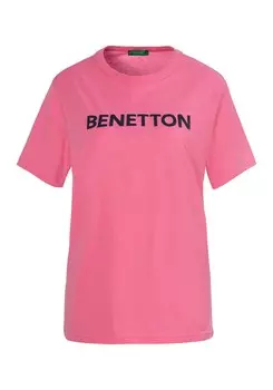 Футболка United Colors Of Benetton, розовый