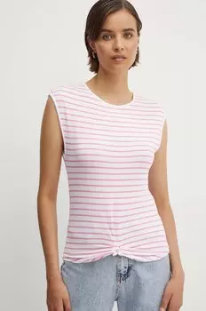 Футболка United Colors of Benetton, розовый