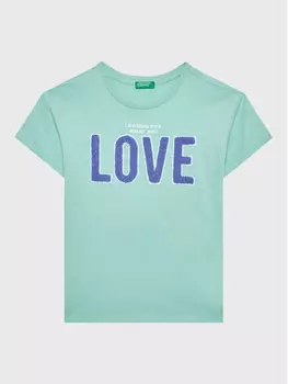Футболка United Colors Of Benetton, зеленый
