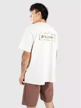 Футболка Unity Fitz Responsibili Patagonia, белый