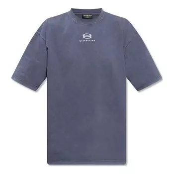 Футболка unity icon t-shirt 'grey' Balenciaga, серый