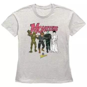 Футболка Universal Monsters для юниоров с групповым изображением и рисунком Licensed Character