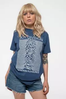 Футболка Unknown Pleasures Joy Division, синий