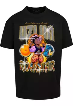 Футболка Upscale by Mister Tee "Мужская футболка Upscale by Mister Tee UZIJIN Heavy Oversize ", черный