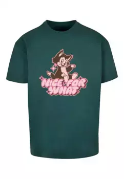 Футболка Upscale by Mister Tee "Мужская футболка Upscale by Mister Tee Хорошая для тяжелых вещей оверсайз ", зеленый