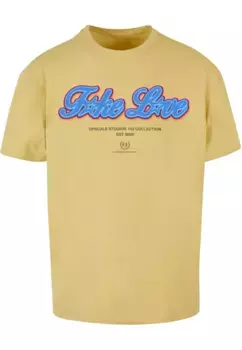 Футболка Upscale by Mister Tee "Мужская футболка Upscale by Mister Tee F*ke L*ve Heavy Oversize ", цвет Palemoss