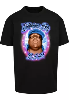 Футболка Upscale by Mister Tee "Upscale by Mister Tee Unisex Biggie R.I.P Tee", черный