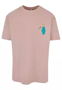 Футболка Upscale by Mister Tee "Upscale by Mister Tee Футболка унисекс California Motel Oversize ", цвет Duskrose