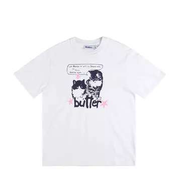 Футболка upside down tee Butter Goods, белый