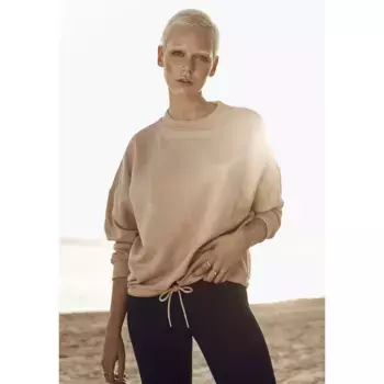 Футболка Urban Classics Basic Crew, розовый