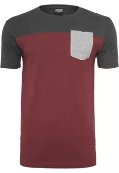 Футболка Urban Classics, бордовый