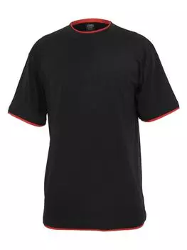 Футболка Urban Classics, цвет blk/red