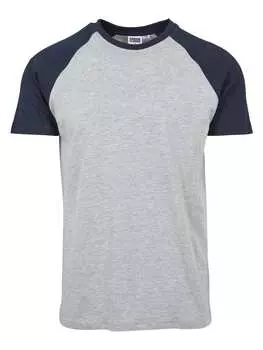 Футболка Urban Classics, цвет grey/navy
