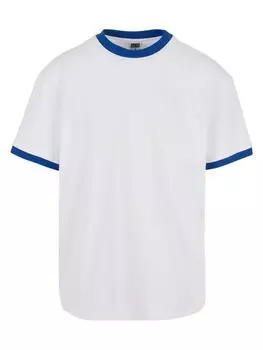 Футболка Urban Classics, цвет white/royal