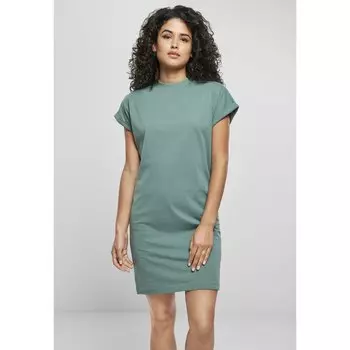 Футболка Urban Classics Dress Cut On (Big ), зеленый