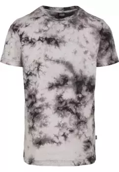 Футболка URBAN CLASSICS "Мужская футболка Urban Classics Black Tie Dye", белый