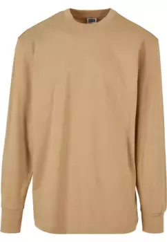 Футболка URBAN CLASSICS "Мужская высокая футболка Urban Classics L/S", бежевый