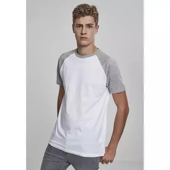 Футболка Urban Classics Raglan Contract 2.0, белый