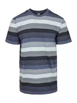 Футболка Urban Classics Regular fit, цвет Navy/Dusty blue