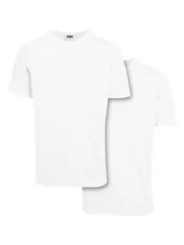 Футболка Urban Classics s, цвет white+white