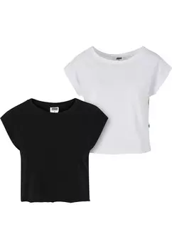 Футболка Urban Classics Shirt, черный/белый