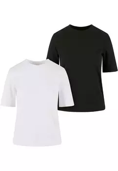 Футболка Urban Classics Shirt Classy, черный/белый