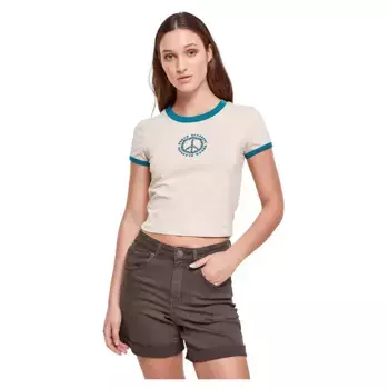 Футболка Urban Classics Stretch, бежевый