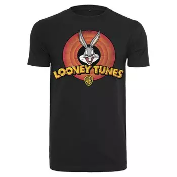 Футболка Urban Classics T-Shirt Looney Tunes Bugs Bunny Logo, черный