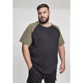 Футболка Urban Classics Urban Classic Raglan Contract Big, черный