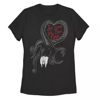 Футболка Ursula True Love для юниоров Disney Villains Valentine's Valentine's Ursula True Love Licensed Character