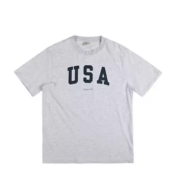 Футболка usa t-shirt Sporty & Rich, серый
