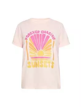 Футболка usha BLUE LABEL, оранжевый