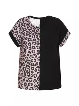 Футболка Usha, цвет multicolor black