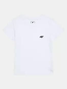 Футболка узкого кроя 4F, белый