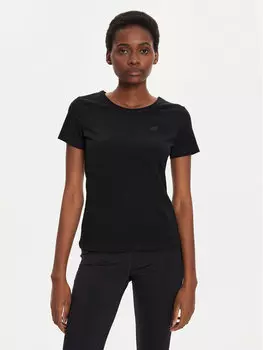 Футболка узкого кроя 4F, черный