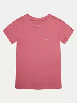 Футболка узкого кроя 4F, розовый