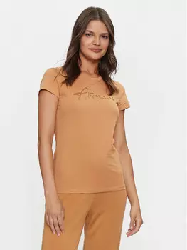 Футболка узкого кроя Armani Exchange, оранжевый