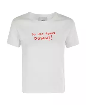 Футболка узкого кроя Coperni, белый