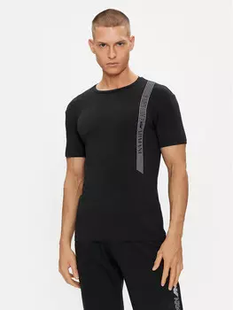Футболка узкого кроя Emporio Armani Underwear, черный
