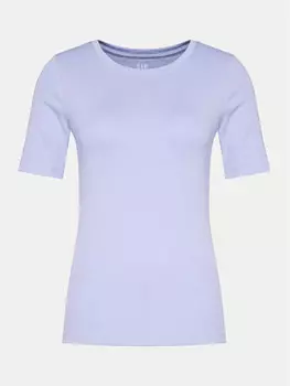 Футболка узкого кроя Gap, фиолетовый