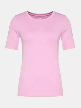 Футболка узкого кроя Gap, розовый