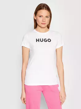 Футболка узкого кроя Hugo, белый