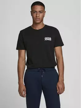 Футболка узкого кроя Jack&Jones, черный
