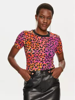 Футболка узкого кроя Just Cavalli, розовый