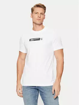 Футболка узкого кроя Karl Lagerfeld Jeans, белый