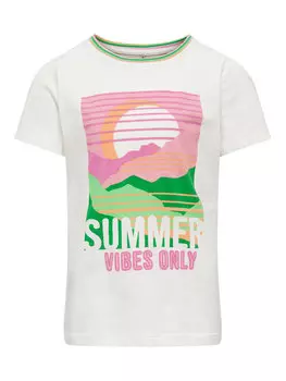 Футболка узкого кроя Kids Only, белый