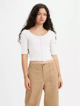 Футболка узкого кроя Levi's, белый