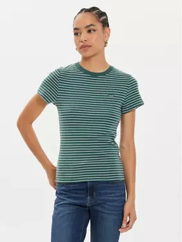 Футболка узкого кроя Levi'S, зеленый